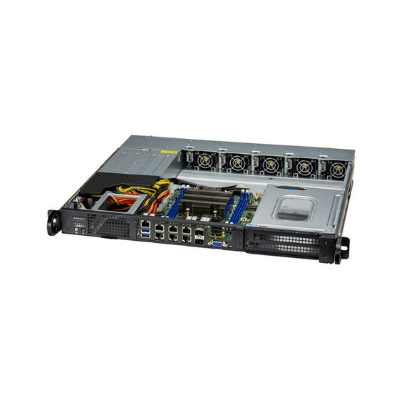 Supermicro SuperServer SYS-110D-8C-FRDN8TP IoT 1U 8-Core D-2733NT max. 512GB 4xGbE 2x25G SFP28 2x10GbE 1xPCIe 4.0 2x2,5 1xM.2 IPMI 2x600W