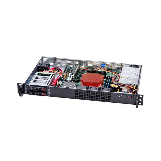 Supermicro SuperServer SYS-111AD-HN2 IoT 1U LGA1700 max. 128GB 2x2.5GbE 1xPCIe 5.0 1xM.2 TPM HDMI 2xDP 4xCOM IPMI 200W