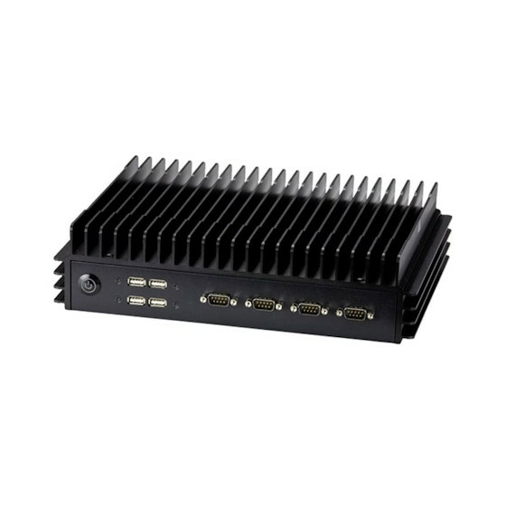 Supermicro SuperServer SYS-E302-12E IoT Box 4-Core x6425E max. 32GB 4xGbE 1x2,5 2xM.2 TPM 4xCOM fanless