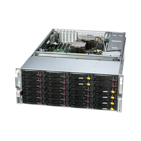 Supermicro SuperServer SSG-641E-E1CR36L 4U DP LGA4677 max. 4TB 6xPCIe 5.0 36x3,5" HBA 2x2,5" 2xM.2 2x10GbE IPMI 2x1600W